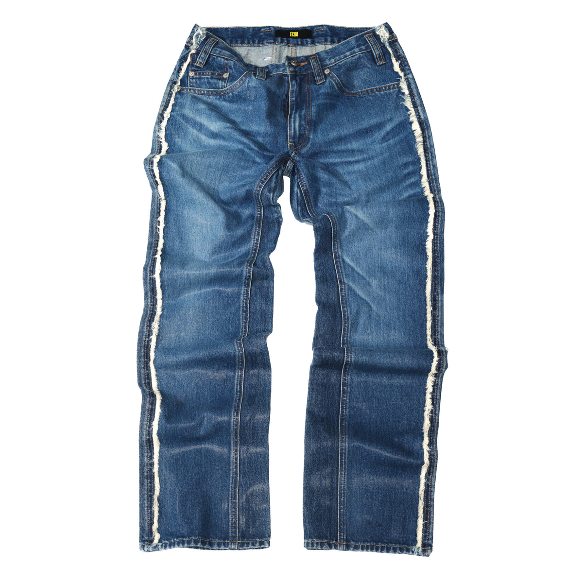 「YinYang」DOUBLE COATING JEANS